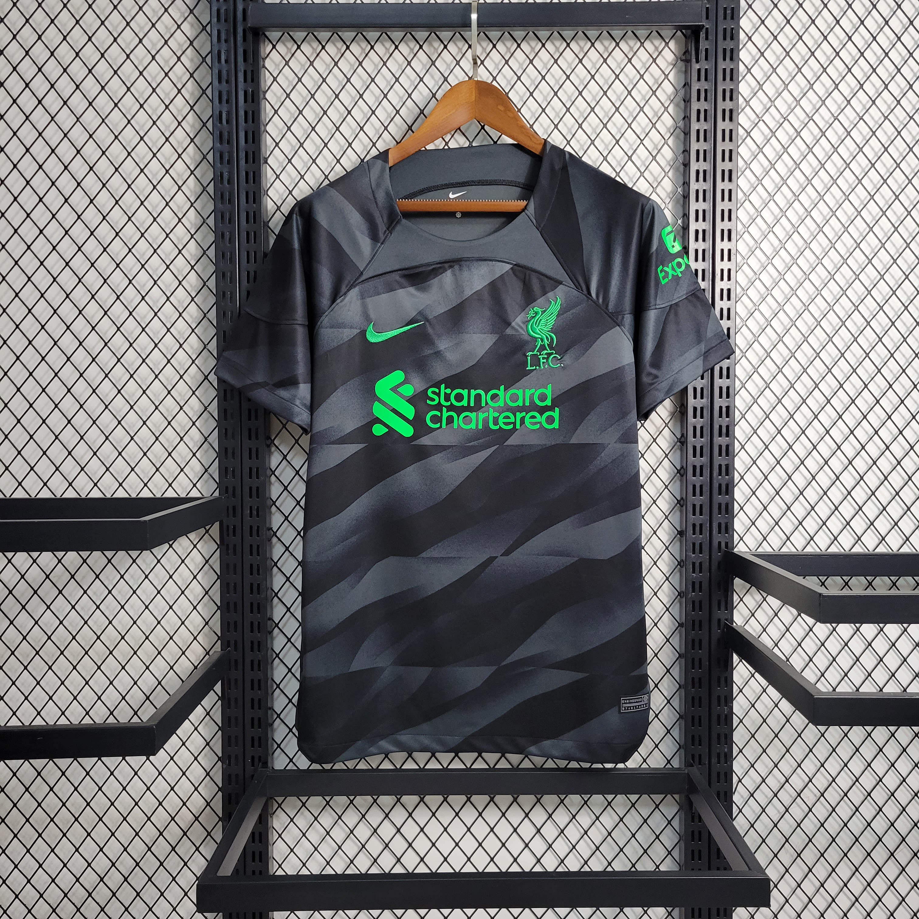 2023/2024 LFC Goalkeeper Black Soccer Jersey 1:1 Thai Quality