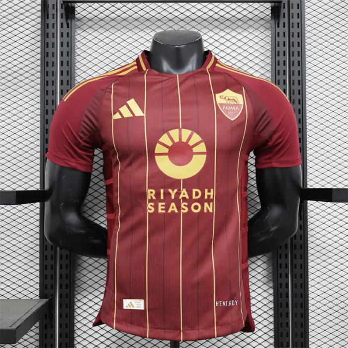 Player Version AS Roma Home Kit 24/25 Football Jersey 1:1 Thai quality