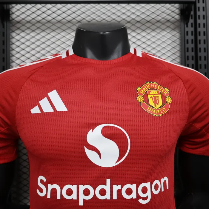 Player Man Utd home Kit 24/25 Football Jersey 1:1 Thai quality