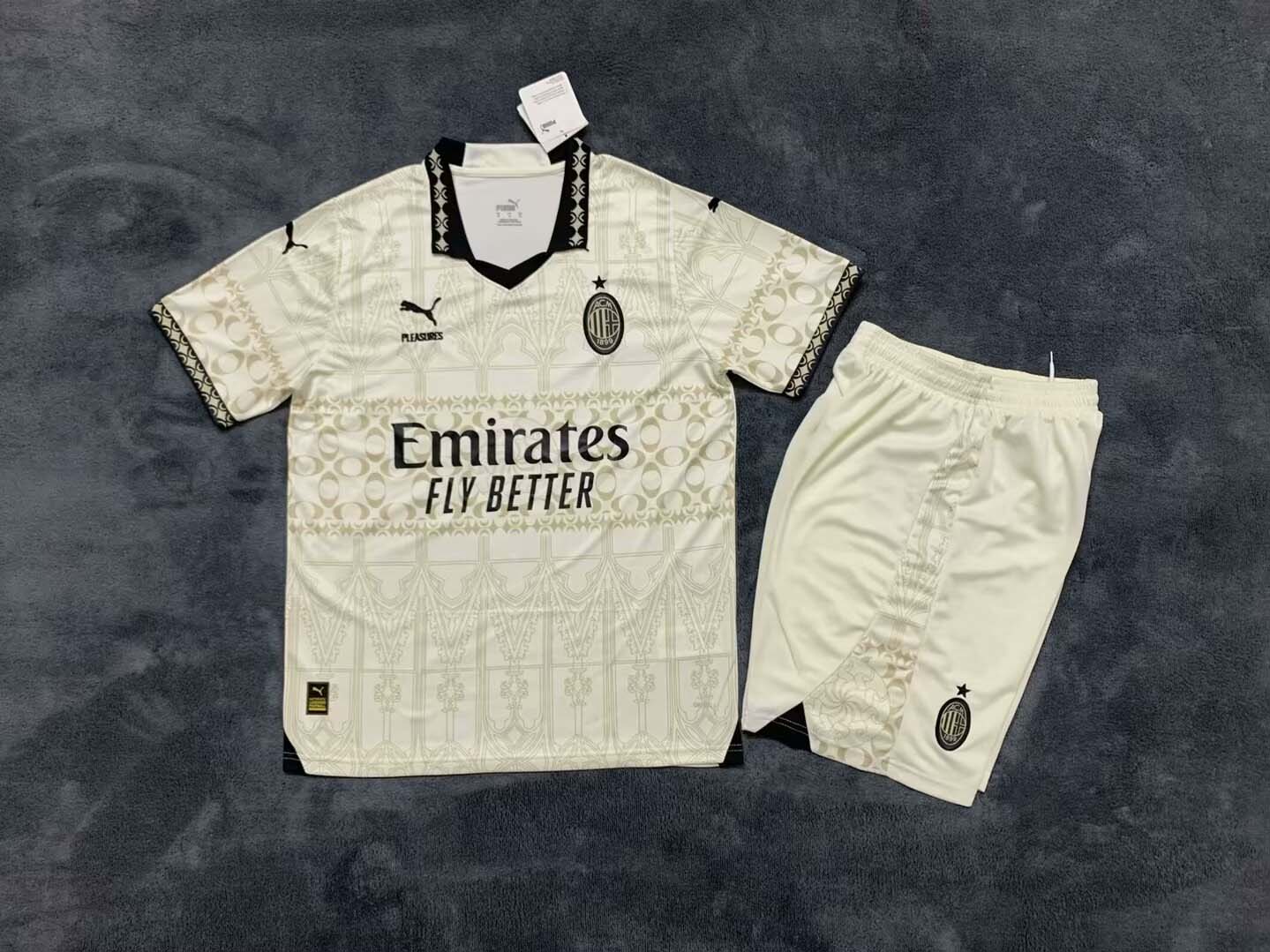 2023/2024 AC Milan Joint Edition Football Shirt 1:1 Thai Quality Kids Size