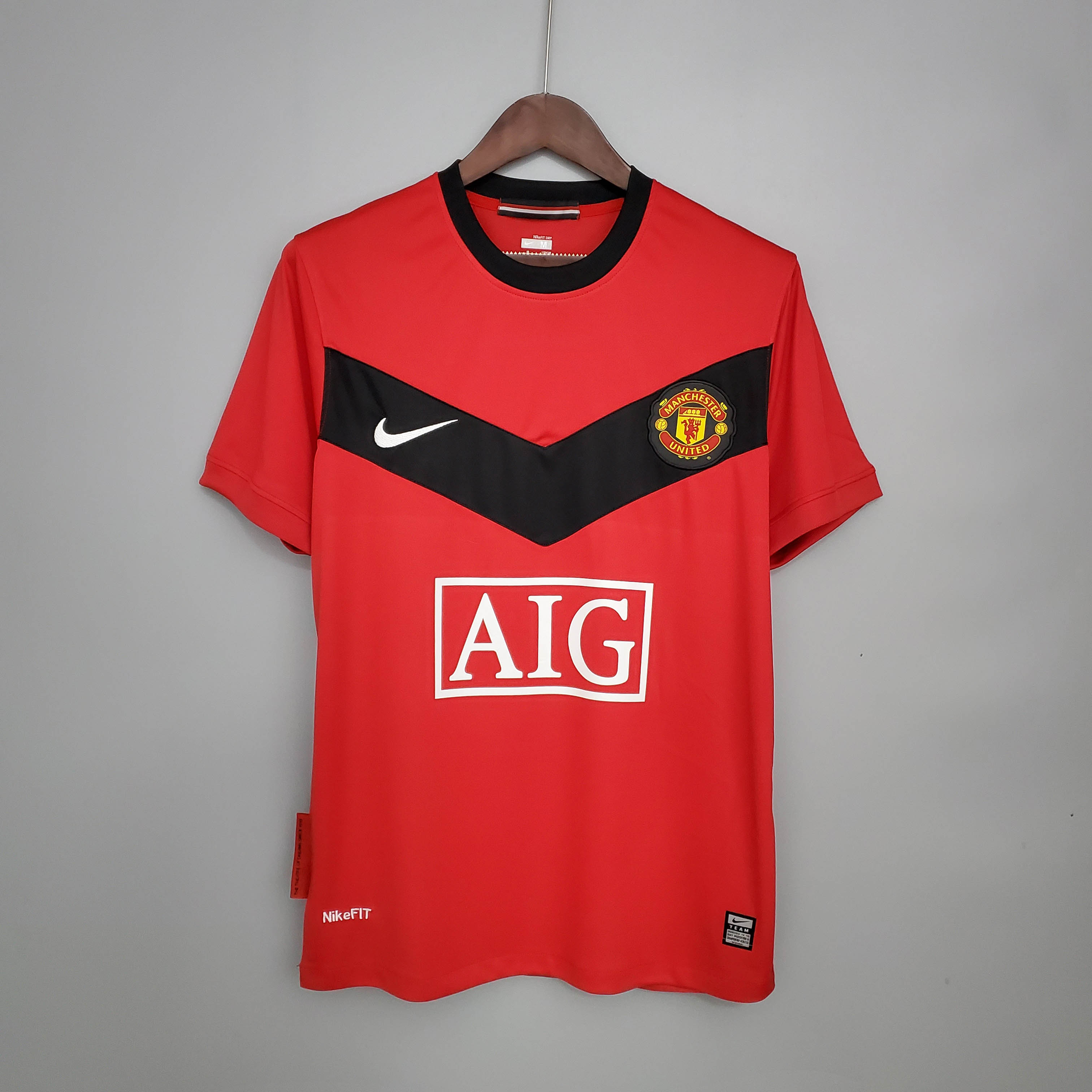 2009/2010 Retro Man Utd Home Football Shirt 1:1 Thai Quality
