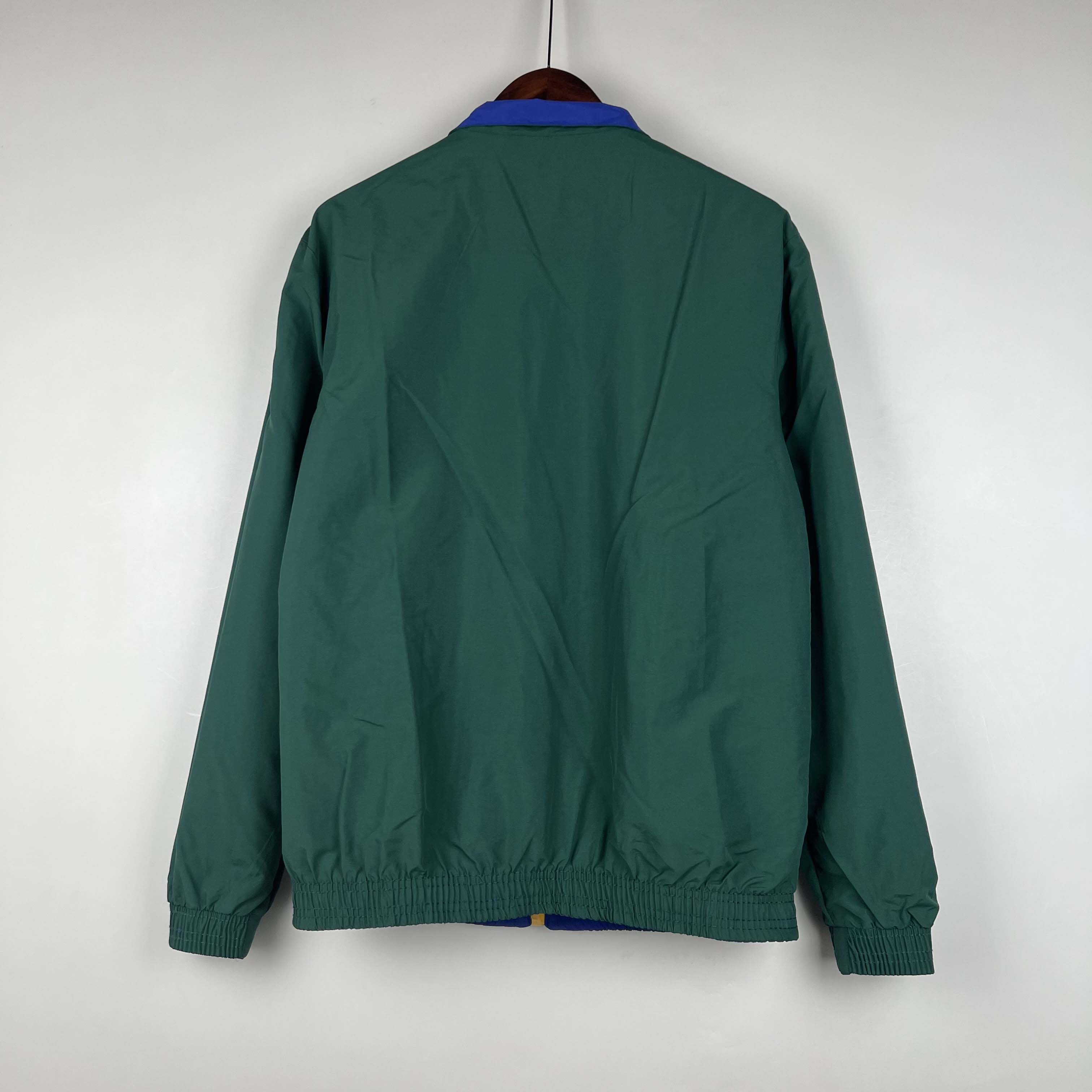 2023/2024 Man Utd Reversible WindbreakerBlue-GreenSoccer Jersey 1:1 Thai Quality