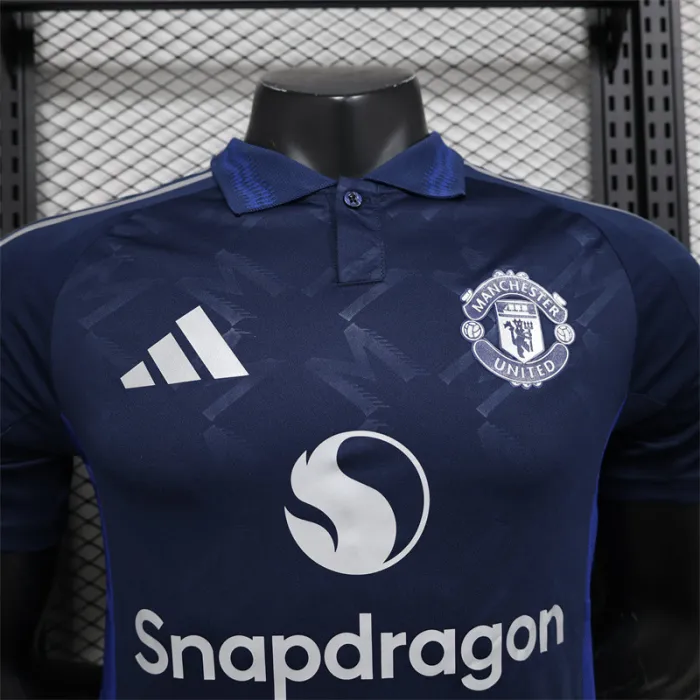 Player Man Utd Away Kit 24/25 Football Jersey 1:1 Thai quality