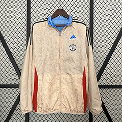 24/25 Manchester United Reversible Windbreaker Soccer Jersey