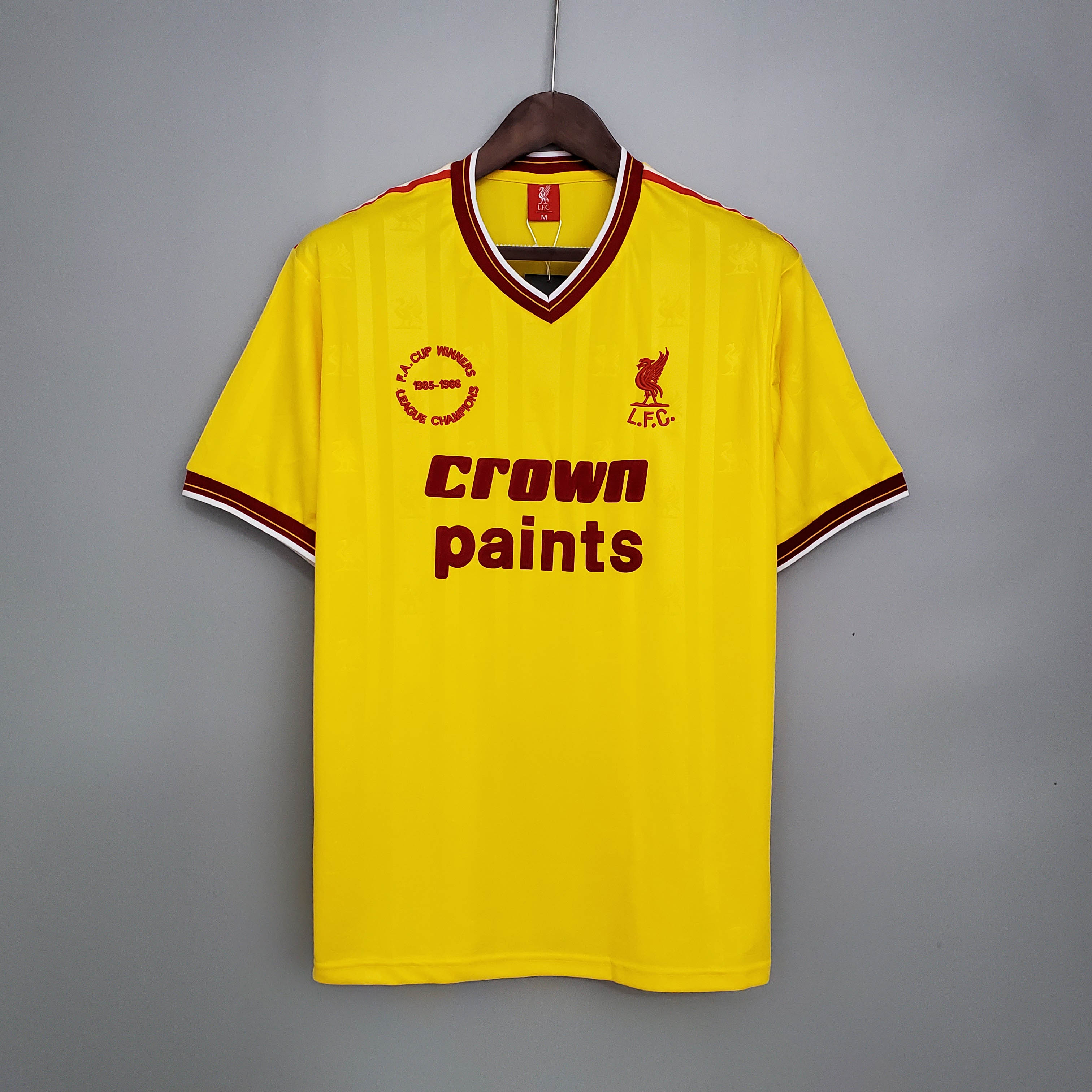 1985/1986 Retro LFC Away Football Shirt 1:1 Thai Quality
