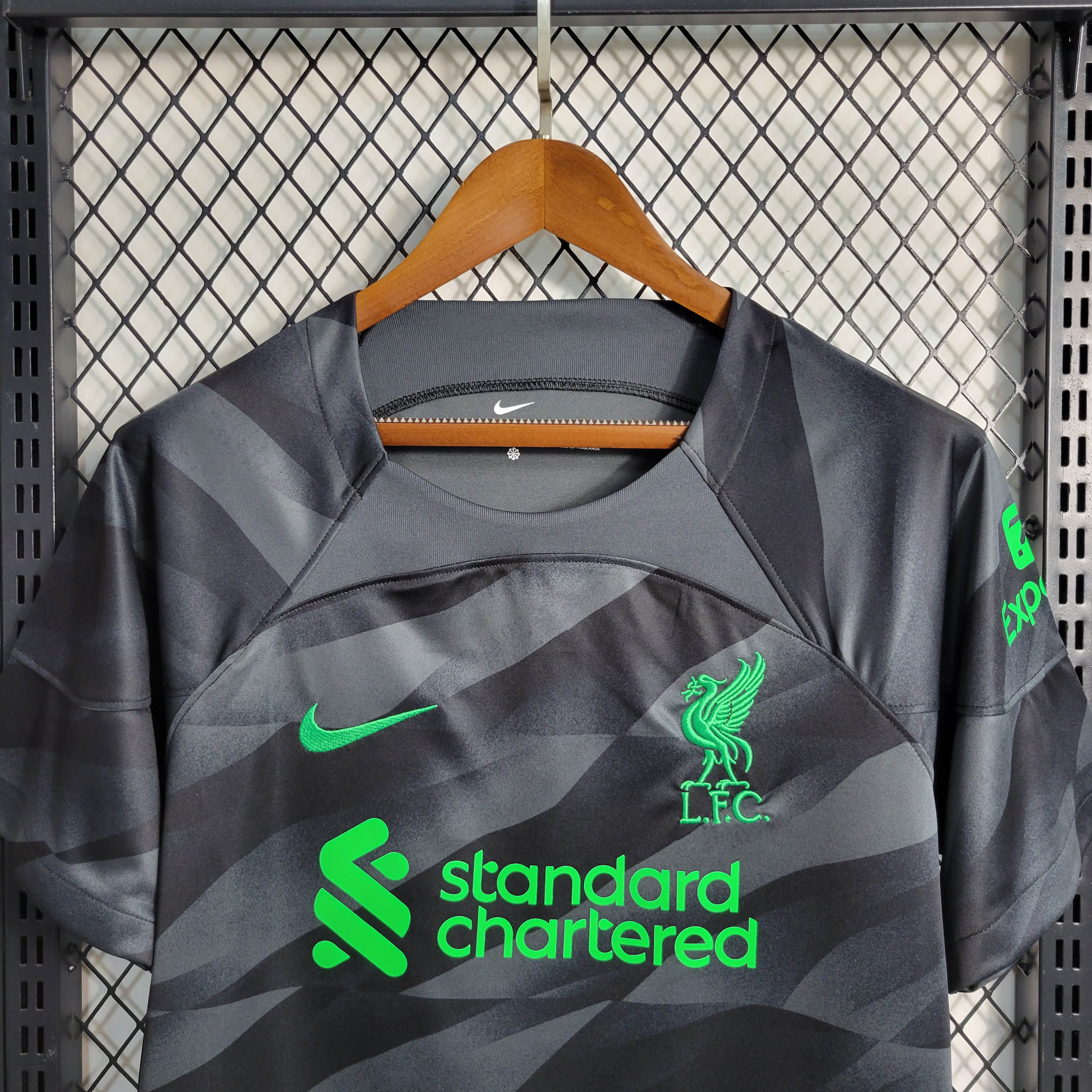 2023/2024 LFC Goalkeeper Black Soccer Jersey 1:1 Thai Quality