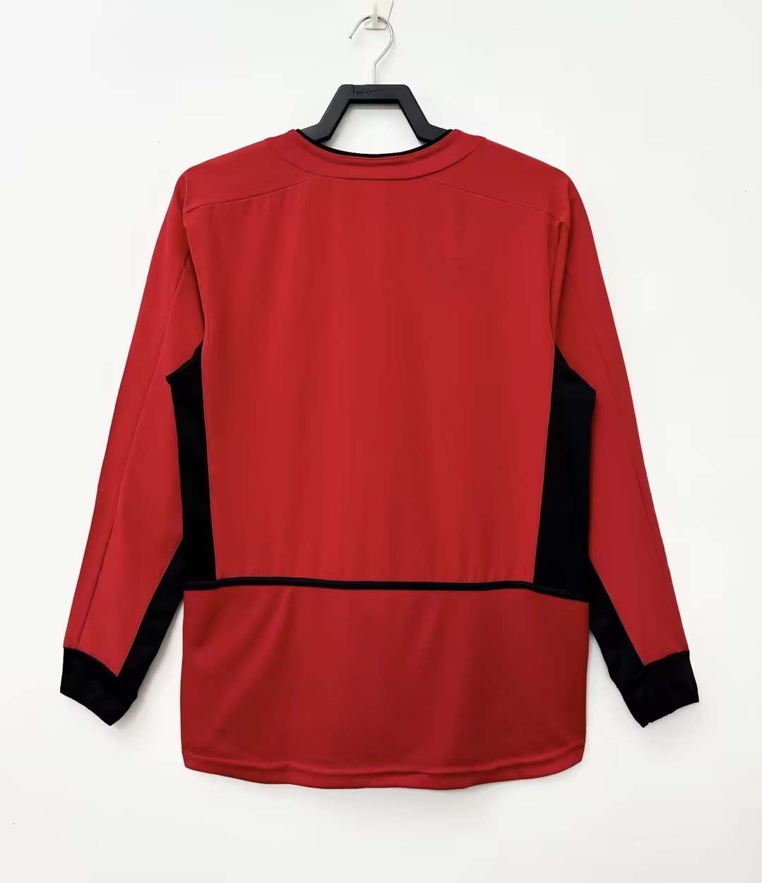 2002-2004 Retro Long Sleeve Man Utd Home Football Shirt 1:1 Thai Quality