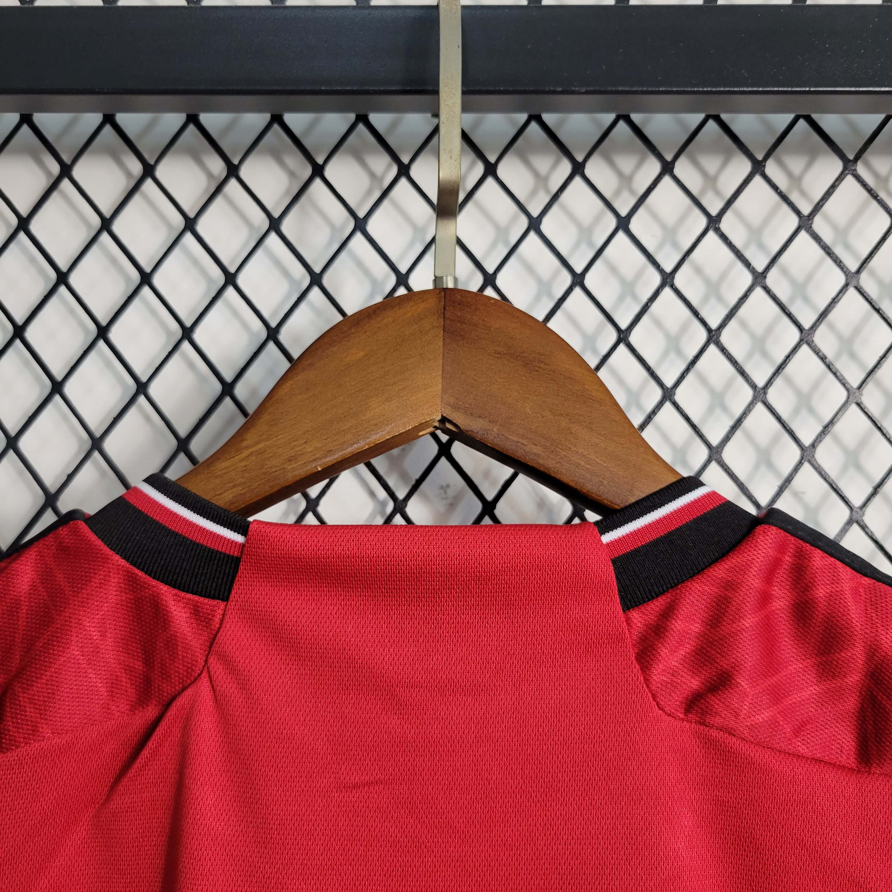 2023/2024 Man Utd Home Football Shirt 1:1 Thai Quality Kids Size