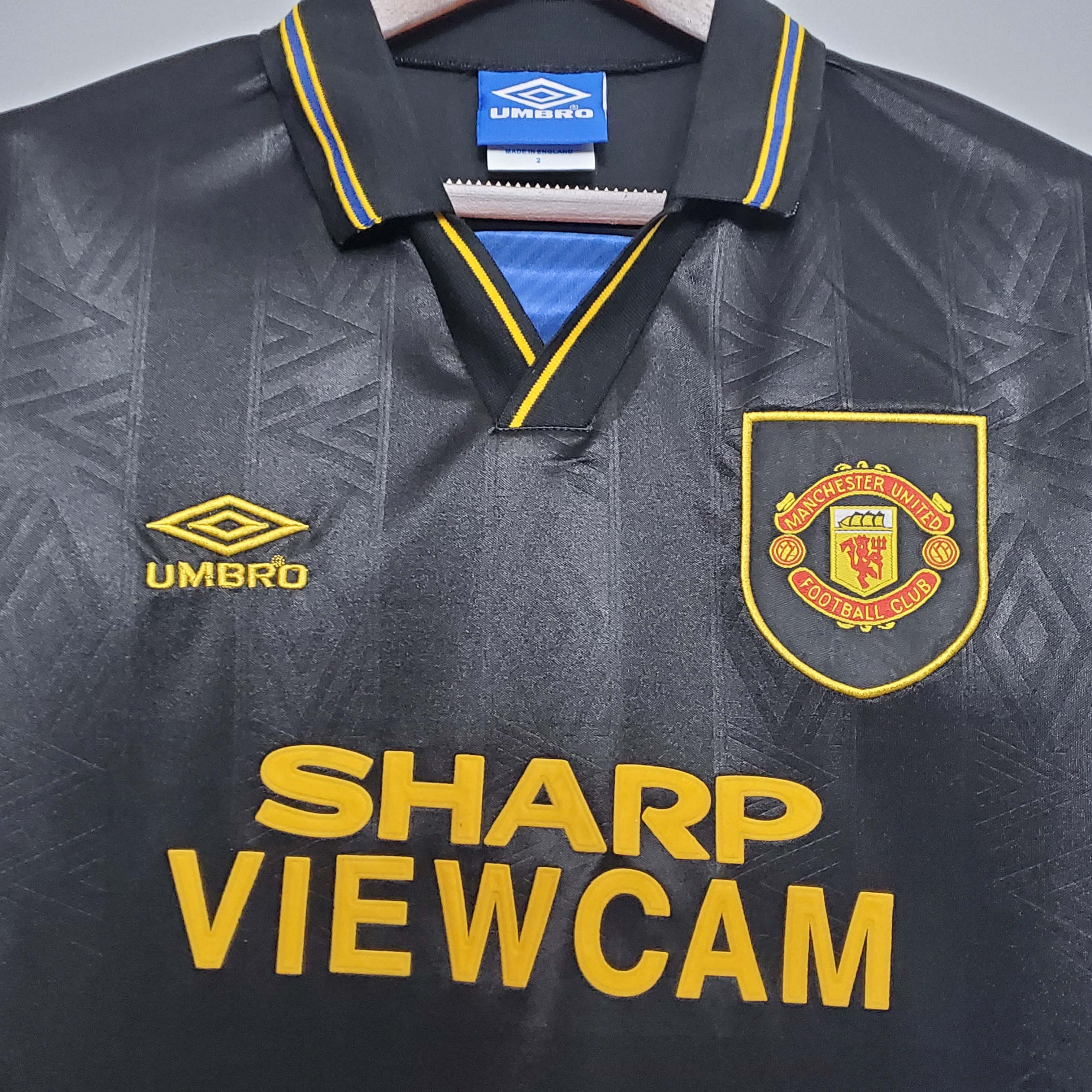1993/1994 Retro Man Utd Third Away Football Shirt 1:1 Thai Quality