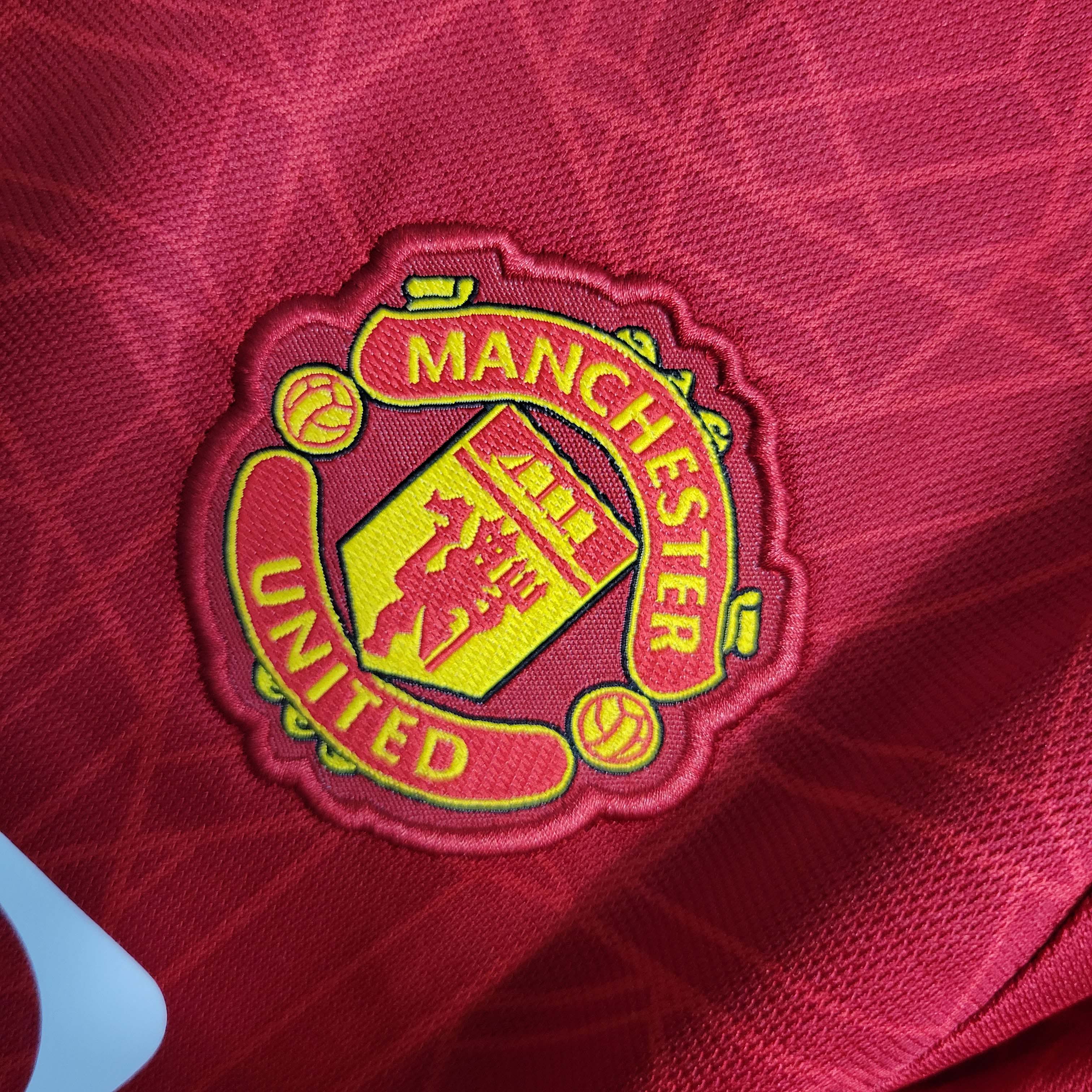 2023/2024 Man Utd Home Football Shirt 1:1 Thai Quality Kids Size