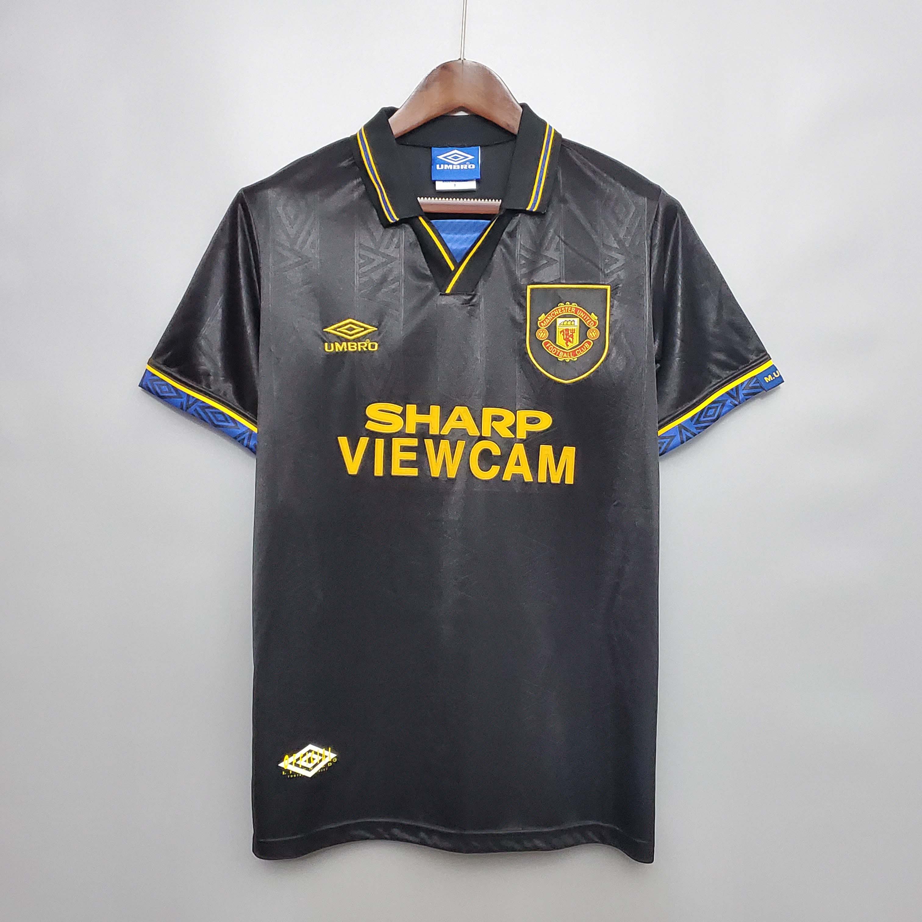 1993/1994 Retro Man Utd Third Away Football Shirt 1:1 Thai Quality