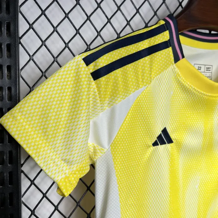 Kids Juventus Away Jersey 24/25 Football Kit