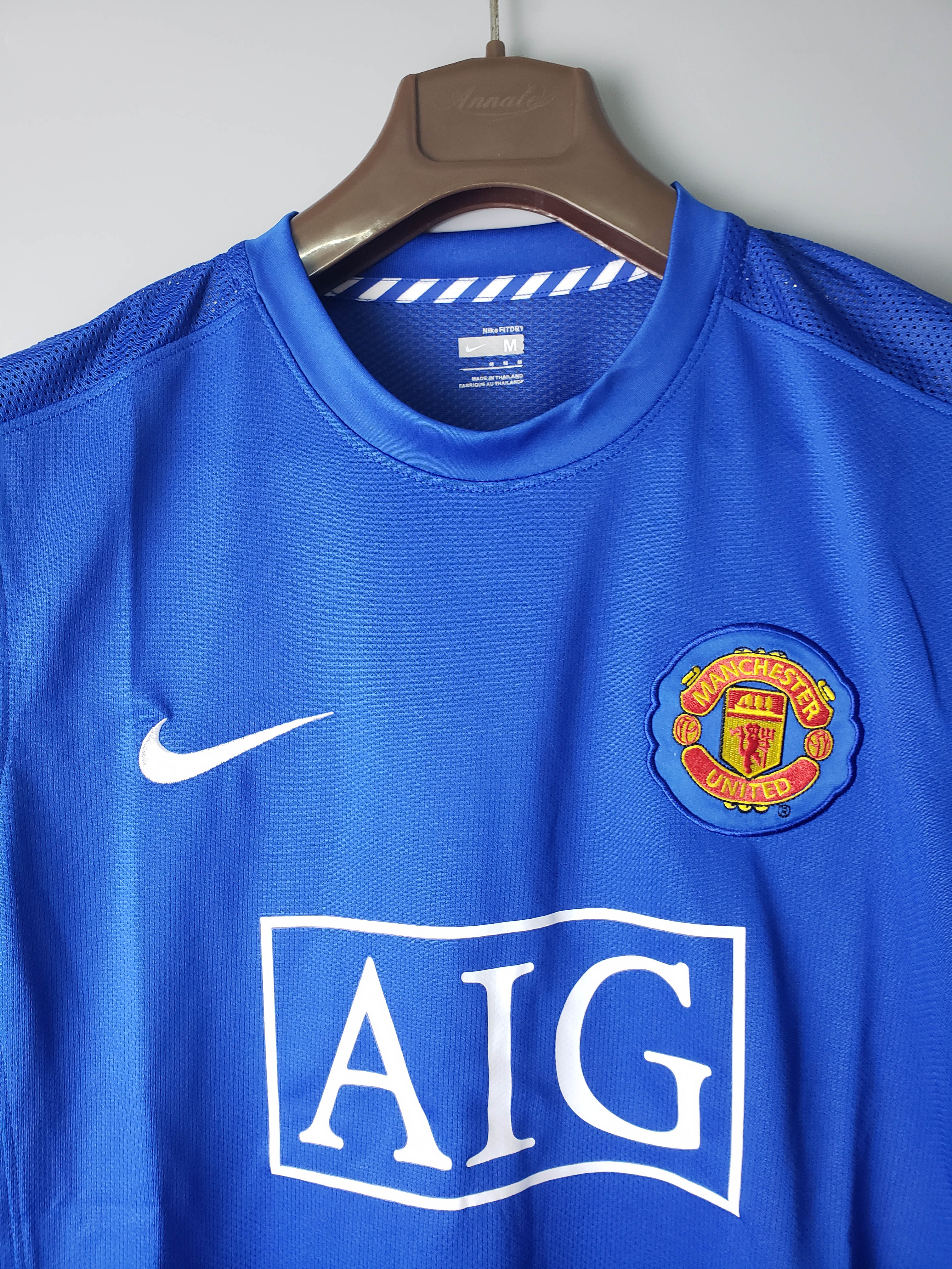 2007/2008 Retro Man Utd Football Shirt Away 1:1 Thai Quality