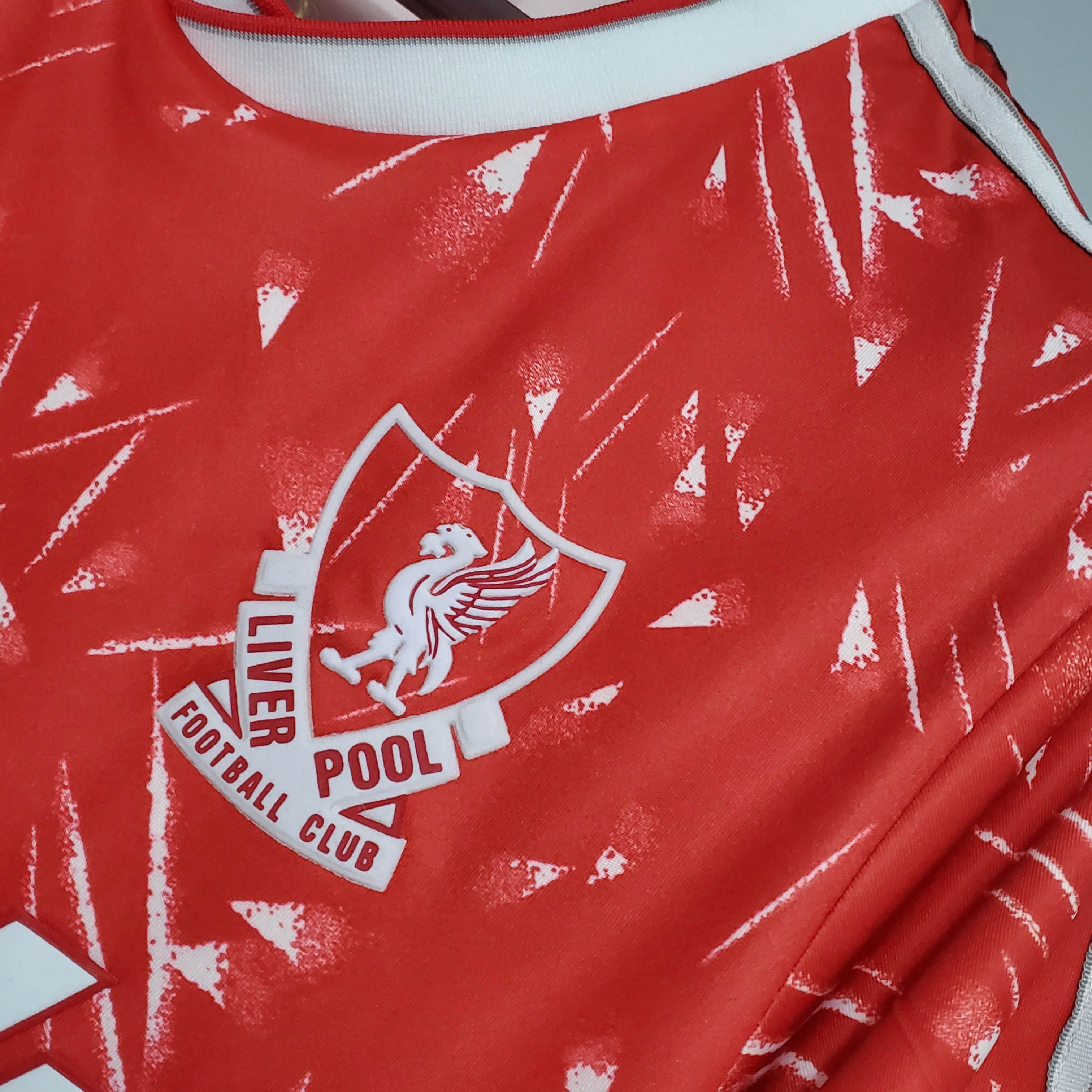 Retro 1989/1991 LFC Football Shirt Home 1:1 Thai Quality