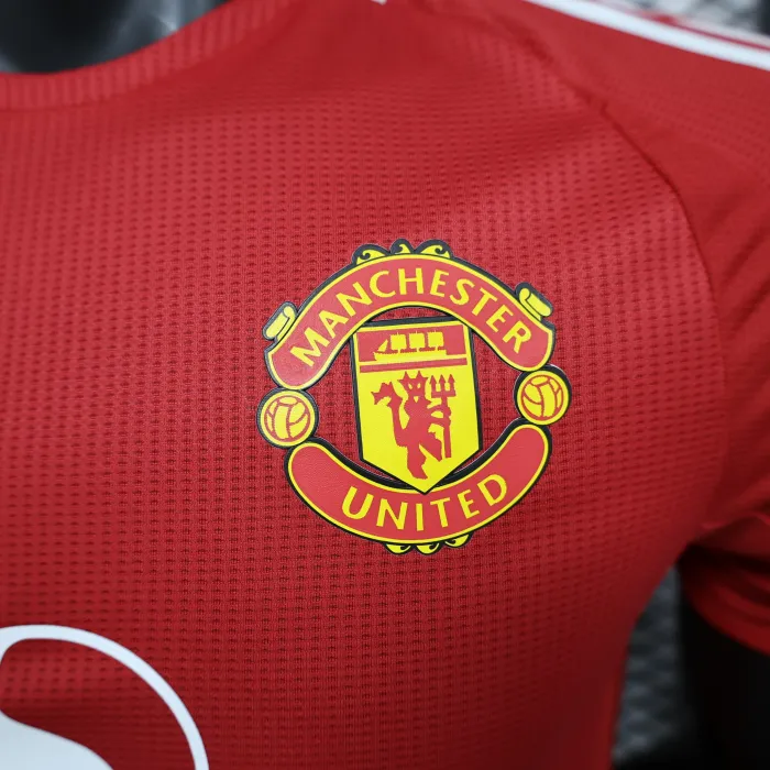 Player Man Utd home Kit 24/25 Football Jersey 1:1 Thai quality