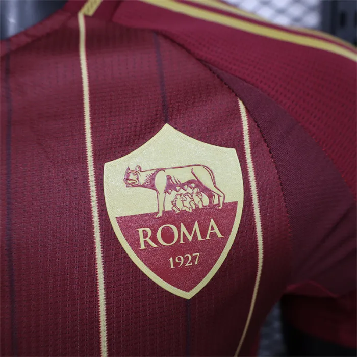 Player Version AS Roma Home Kit 24/25 Football Jersey 1:1 Thai quality