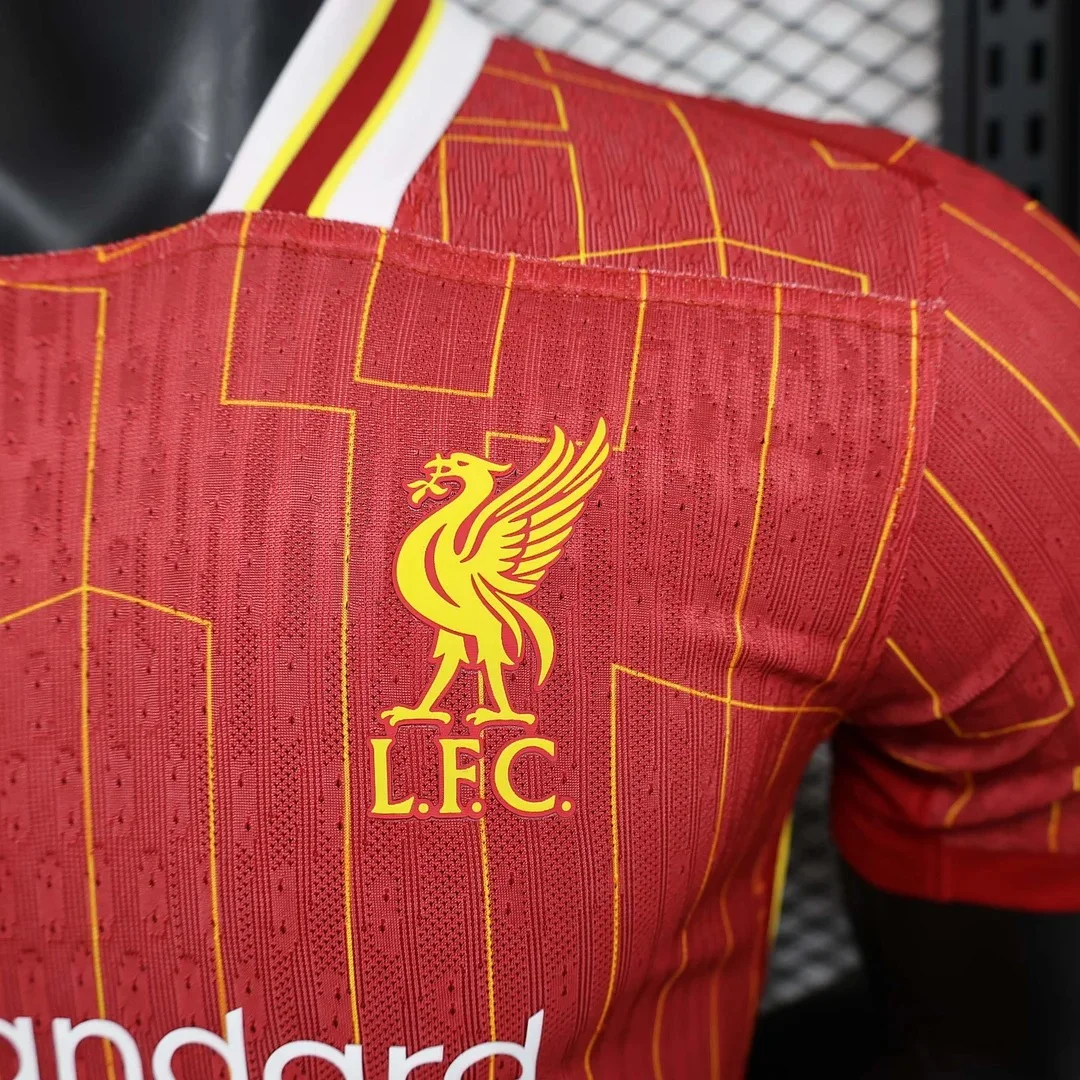 2024/2025 Player Version LFC Home Soccer Jersey 1:1 Thai Quality