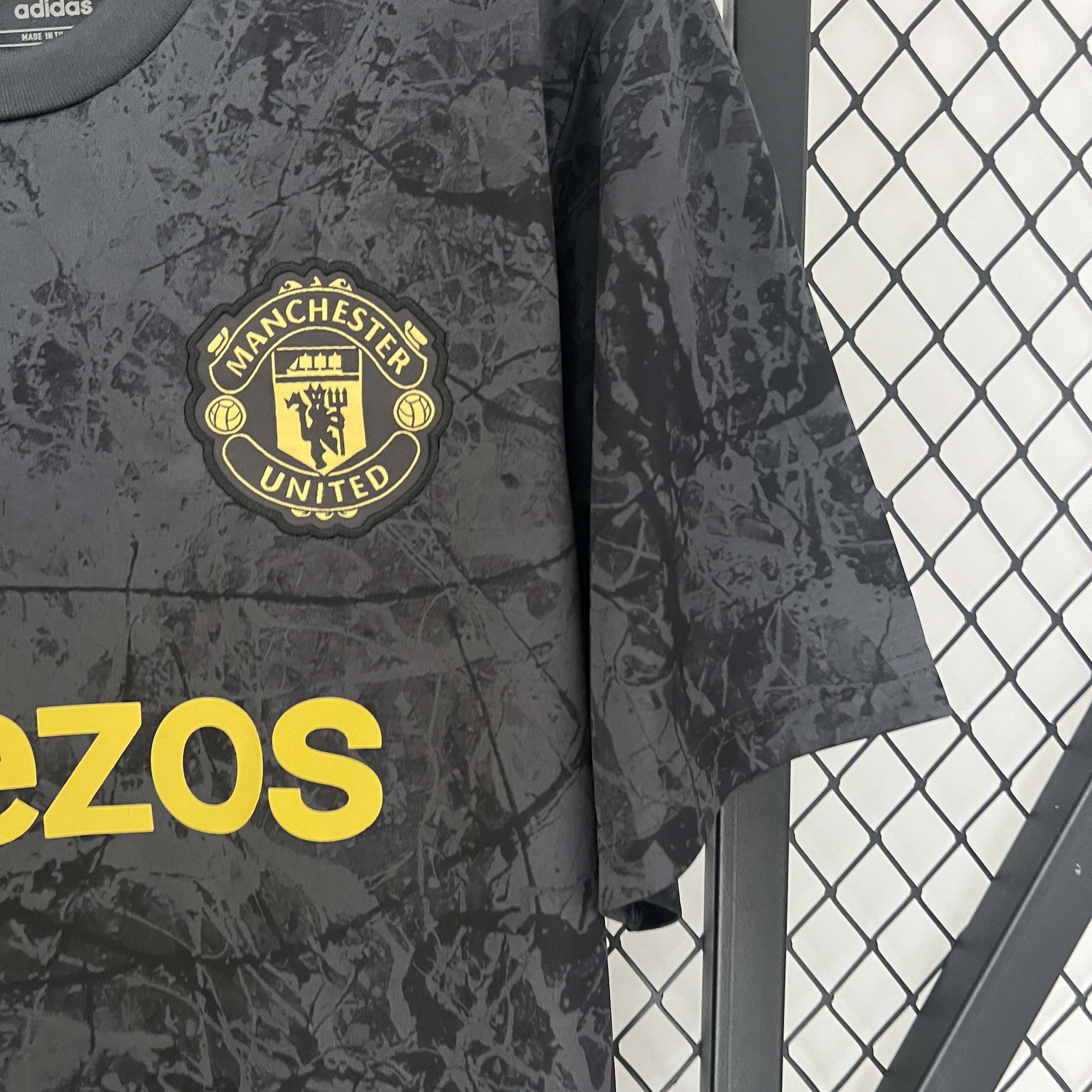 2024/2025 Man Utd Special Edition Black Football Shirt 1:1 Thai Quality