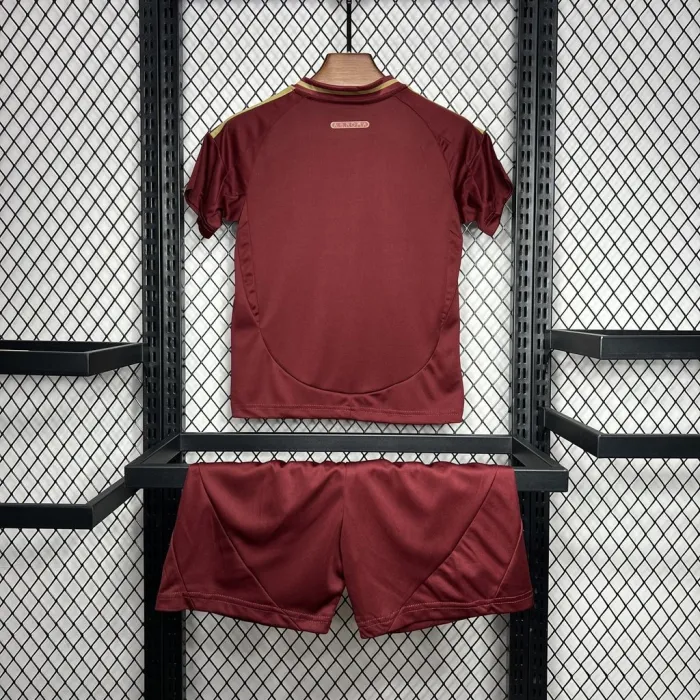 Kids AS Roma Home Jersey 24/25 Football Kit 1:1 Thai Quality Kids Size