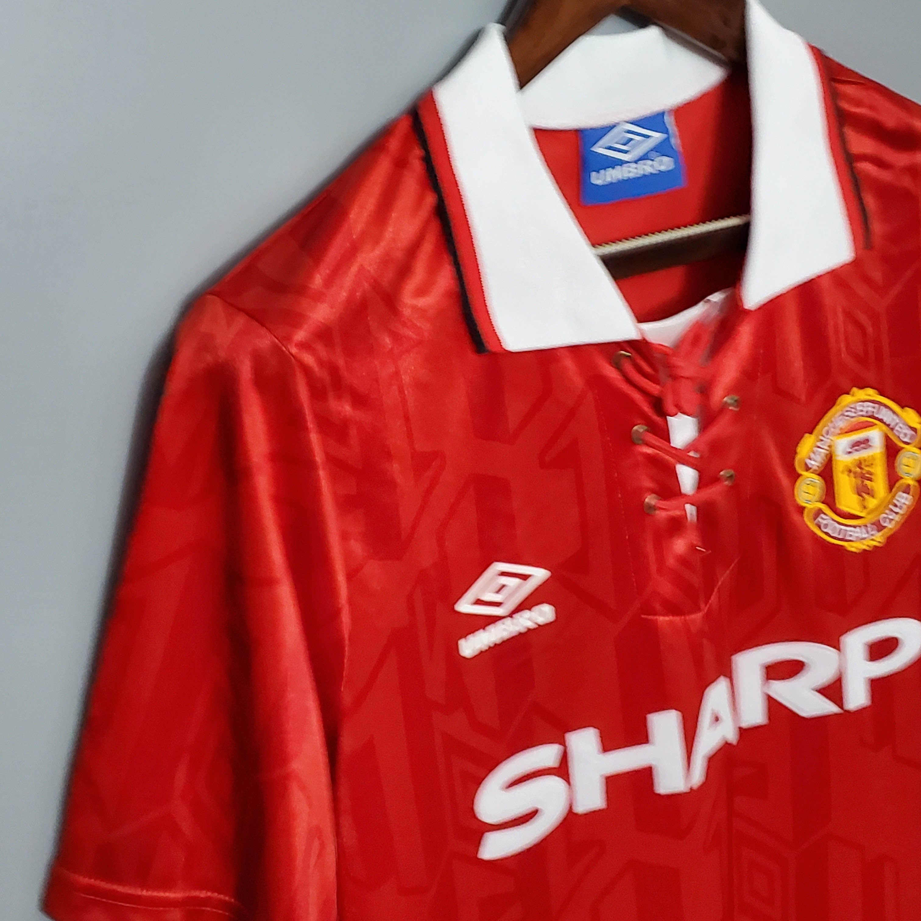 1992/1994 Retro Man Utd Home Football Shirt 1:1 Thai Quality