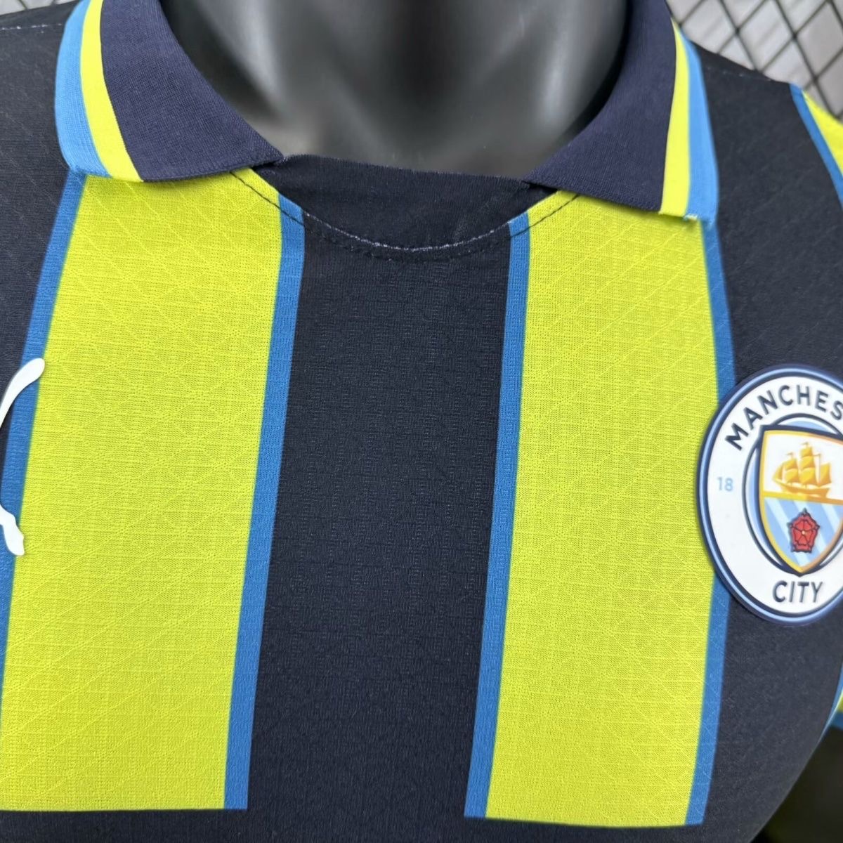 (S-3XL)2024-2025 MCFC Away Player's Edition Shirt 1:1 Thailand Quality