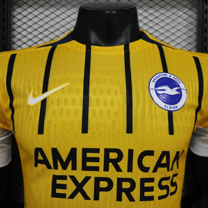 Player Version Brighton Away Jersey 24/25 Football Kit 1:1 Thai Quality