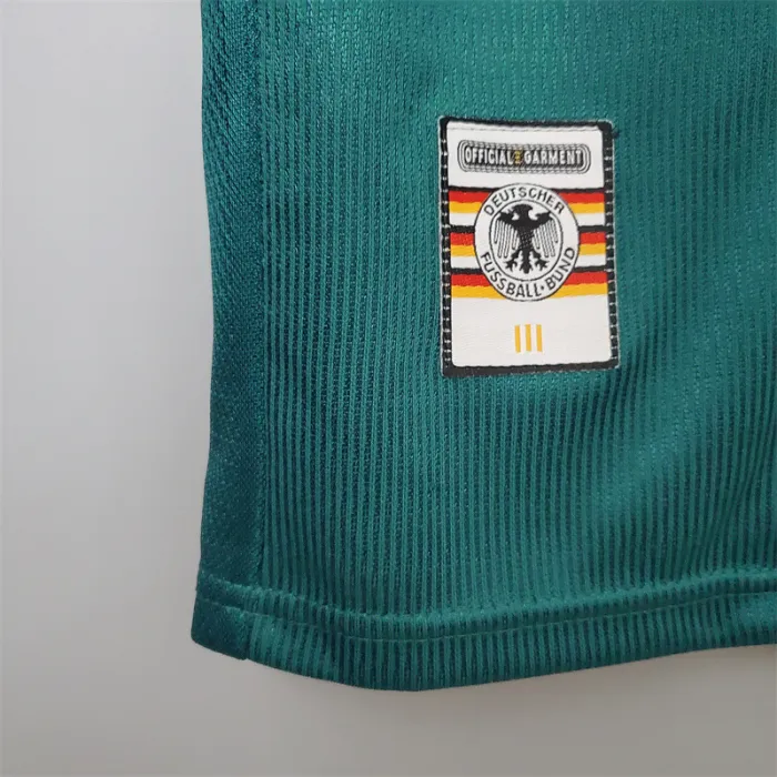Germany Jersey Away Kit 1998 Retro Football Team Soccer Shirt