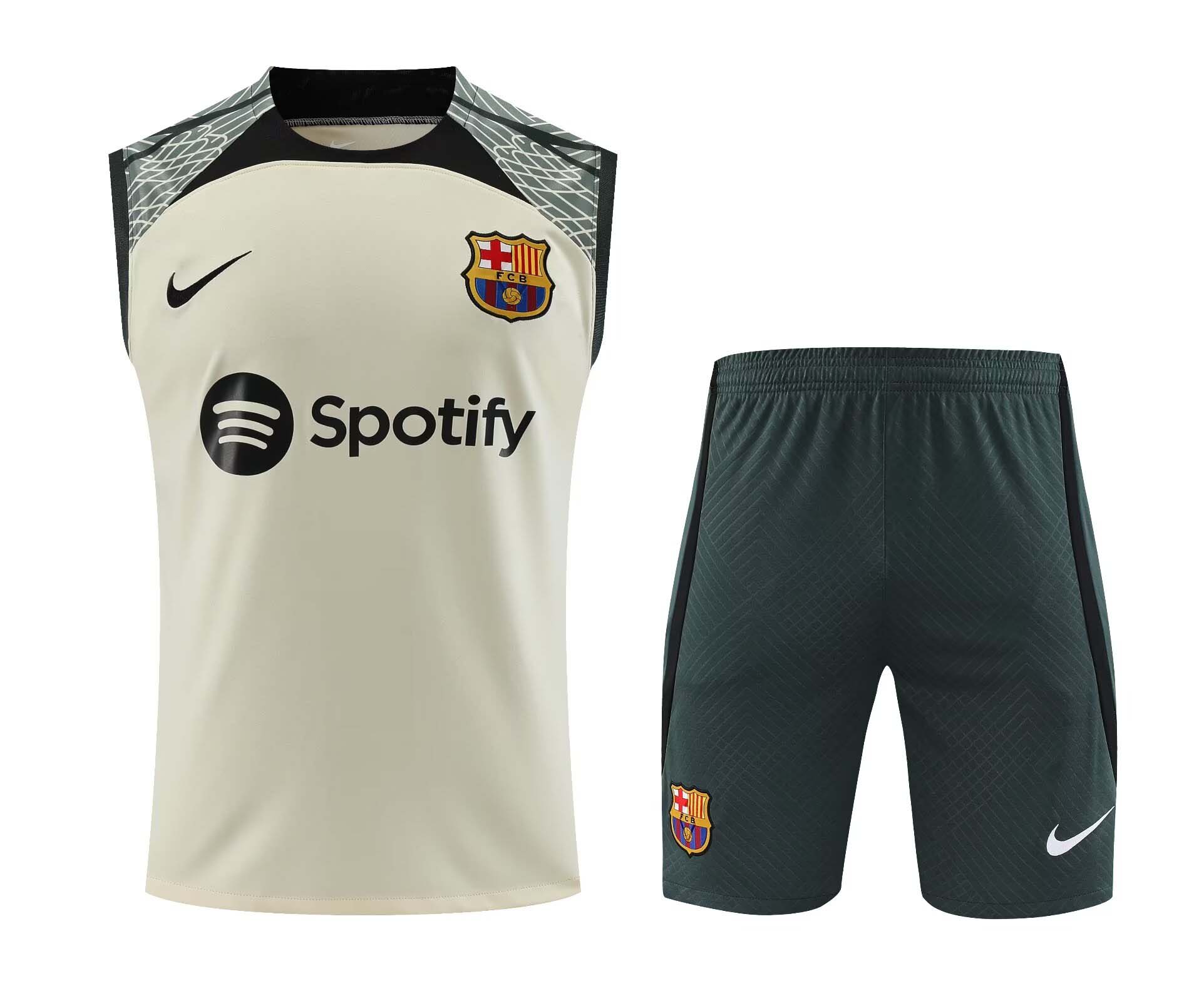 2023/2024 Barcelona Sleeveless Training Wear Football Shirt 1:1 Thai Quality
