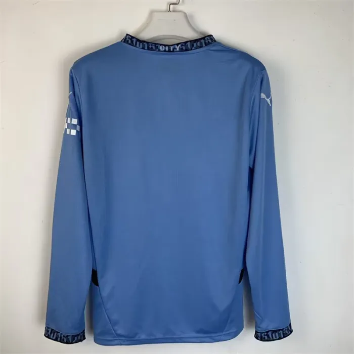 MCFC Home Jersey 24/25 Football Jersey Long Sleeve 1:1 Thai Quality