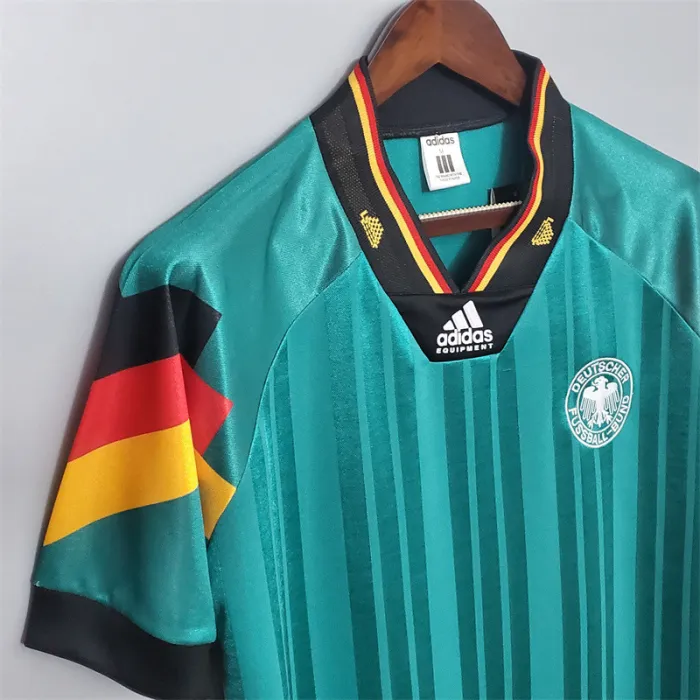 Germany Jersey Away Kit 1992 Retro Football Team Soccer Shirt
