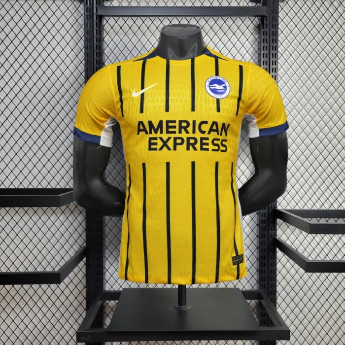 Player Version Brighton Away Jersey 24/25 Football Kit 1:1 Thai Quality
