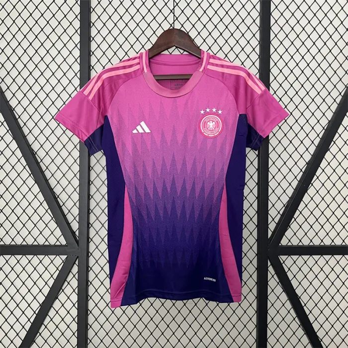Women Germany Away Kit 24/25 Euro Cup 2024 Football Jersey