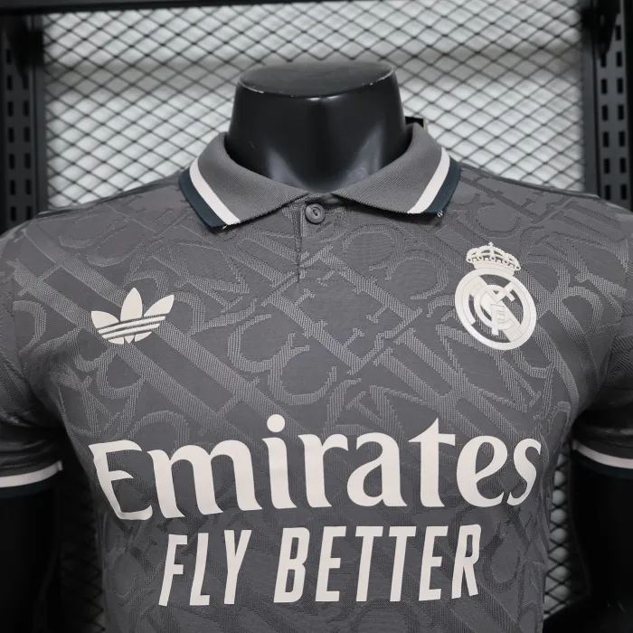 (S-3XL)Real Madrid Third Kit 24/25 Football Jersey Player Version 1:1 Thai Quality
