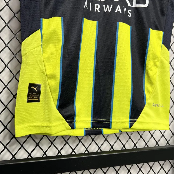 Kids MCFC Away Jersey 24/25 Football Kit 1:1 Thai quality