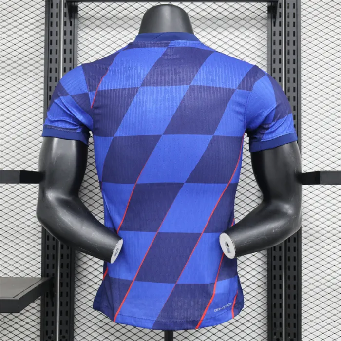 Player Croatia Away Kit 24/25 Euro Cup 2024 Football Jersey