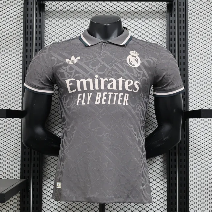(S-3XL)Real Madrid Third Kit 24/25 Football Jersey Player Version 1:1 Thai Quality