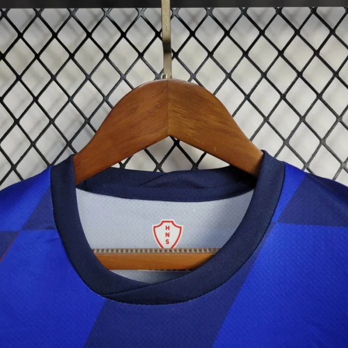 Kids Croatia Away Kit 24/25 Euro Cup 2024 Football Jersey