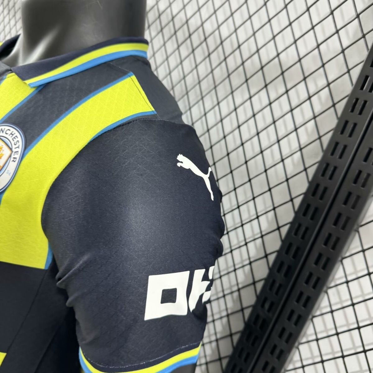 (S-3XL)2024-2025 MCFC Away Player's Edition Shirt 1:1 Thailand Quality