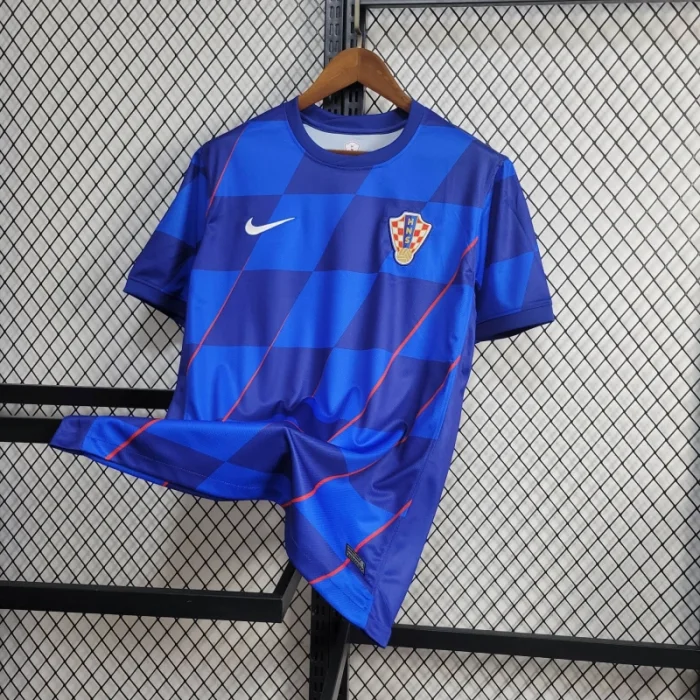 Croatia Away Kit 24/25 Euro Cup 2024 Football Jersey