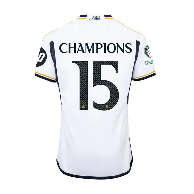 15 Champions Real Madrid Home Jersey 23/24 Football Jersey Player Version