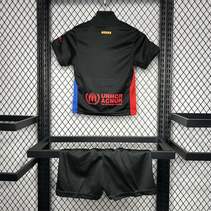 Kids Barcelona Away Kit 24/25 Football Jersey