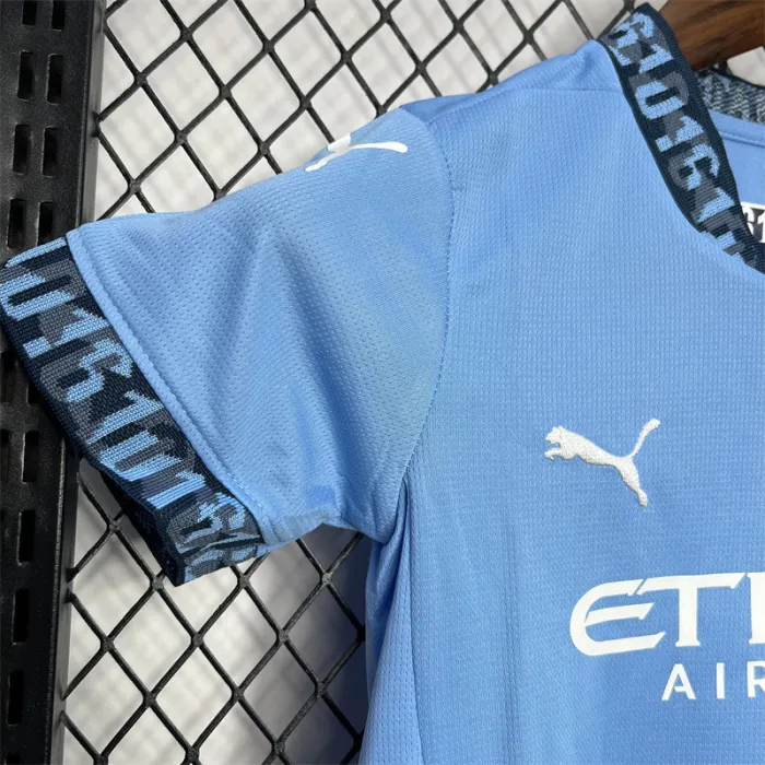 Kids MCFC Home Kit 24/25 Football Jersey 1:1 Thai quality