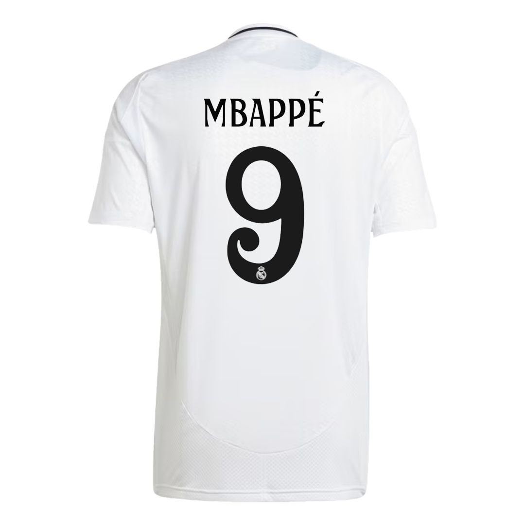 Kylian Mbappe #9 Real Madrid Home Jersey 24/25