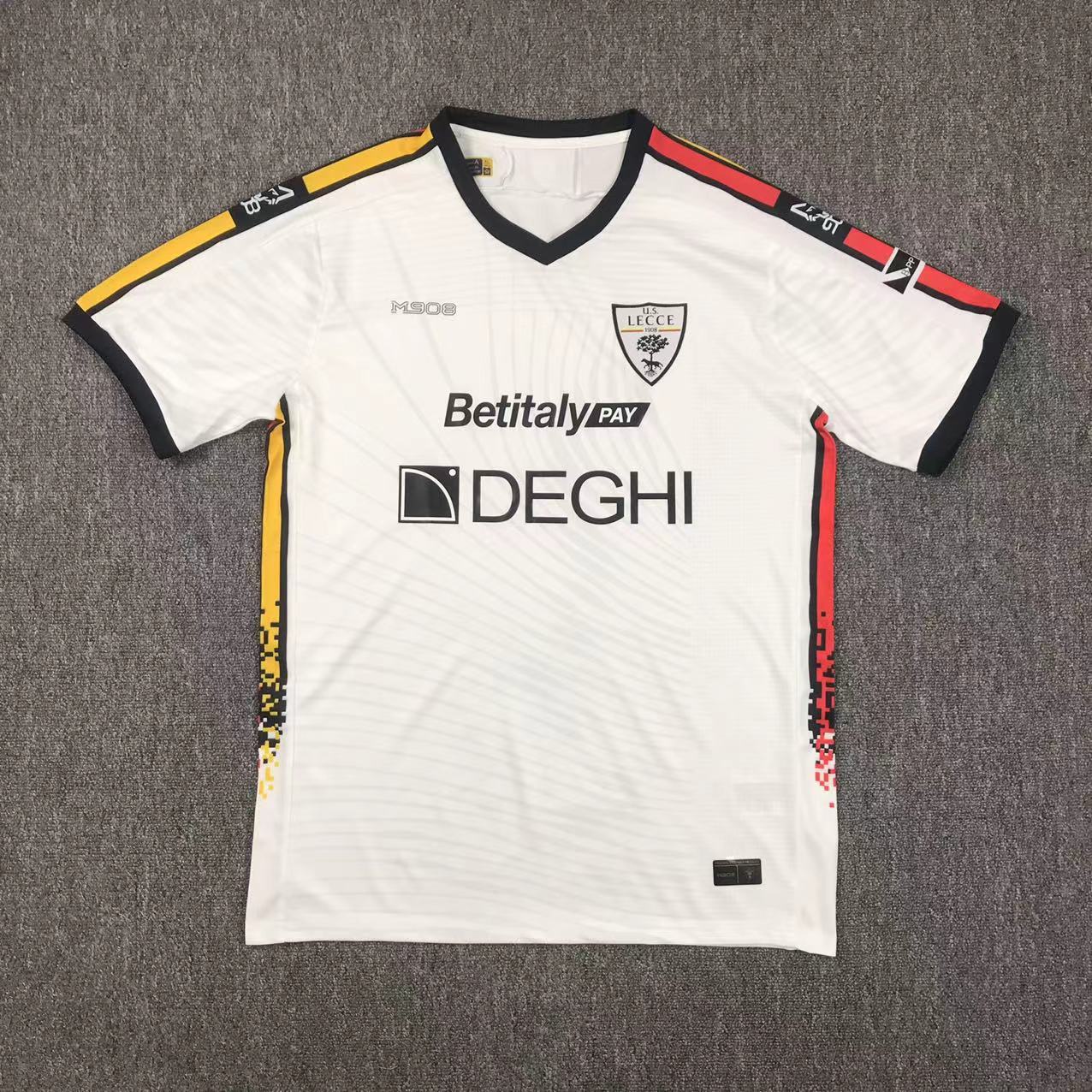 24/25 US Lecce Away Football Jersey 1:1 Thai Quality