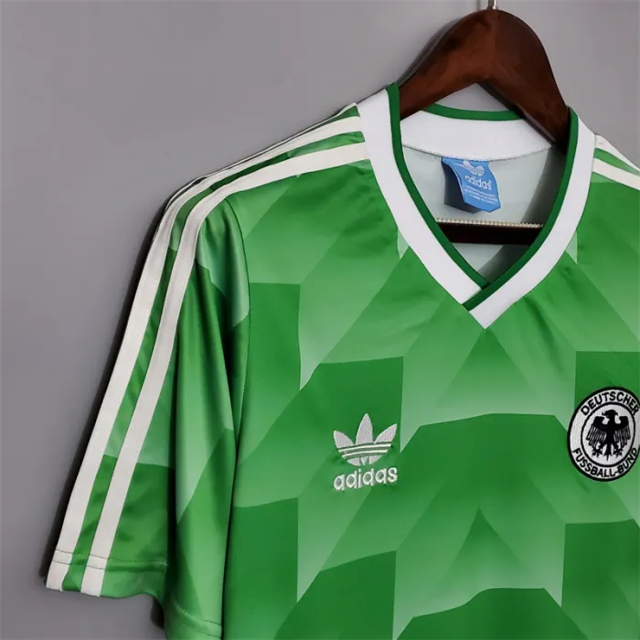 Germany Jersey Away Kit 1988 Retro Football Team Soccer Shirt