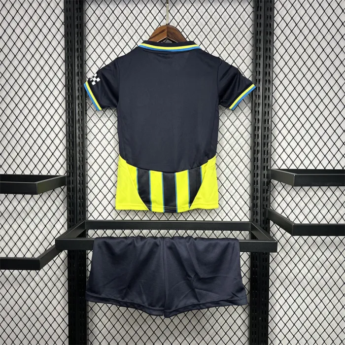Kids MCFC Away Jersey 24/25 Football Kit 1:1 Thai quality