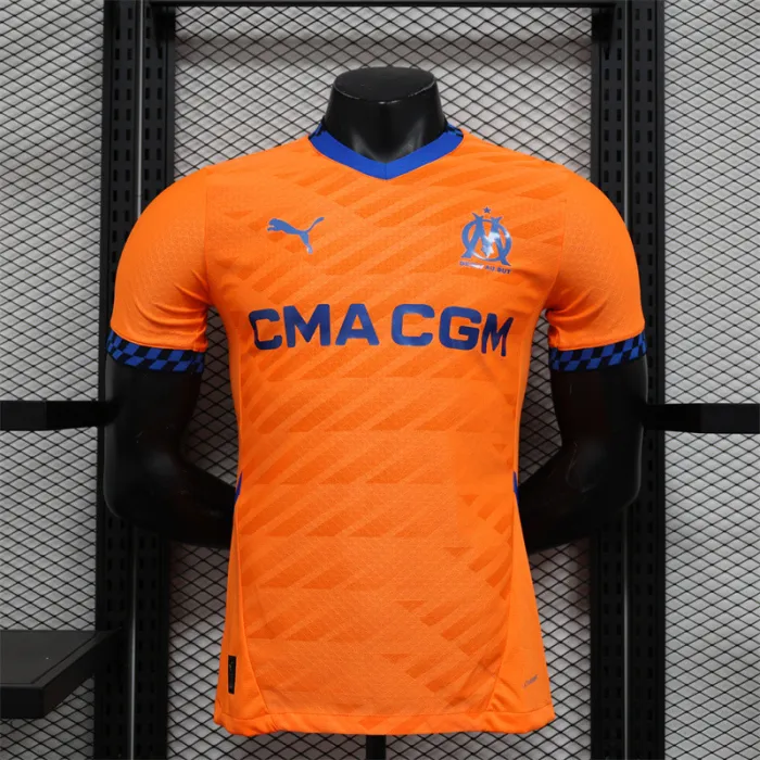 Player Version Marseille Third Kit 24/25 Footbal! Jersey 1:1 Thai quality