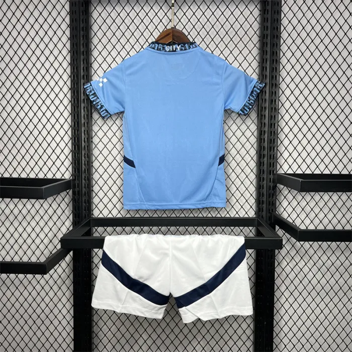 Kids MCFC Home Kit 24/25 Football Jersey 1:1 Thai quality