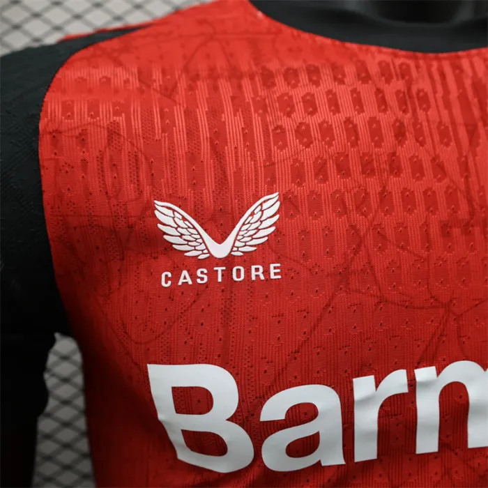 Player Version Bayer 04 Leverkusen Home Jersey 24/25 Football Kit 1:1 Thai Quality