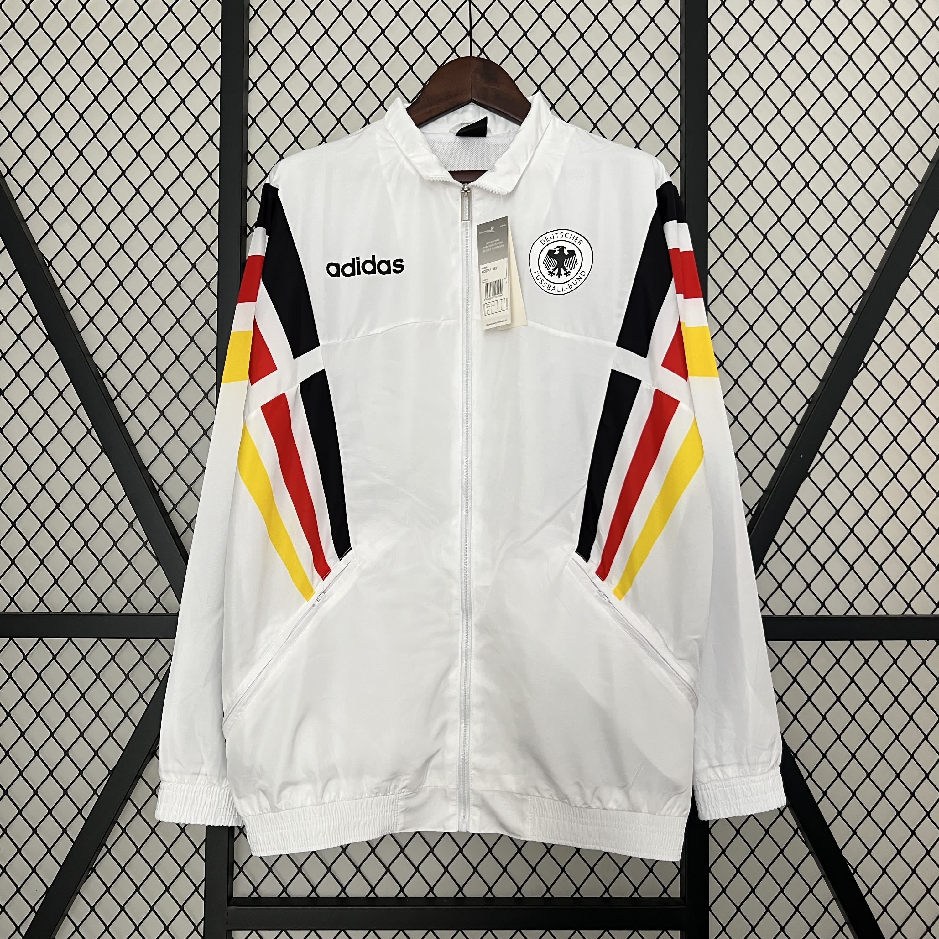 2024 Germany Windbreaker Football Shirt White